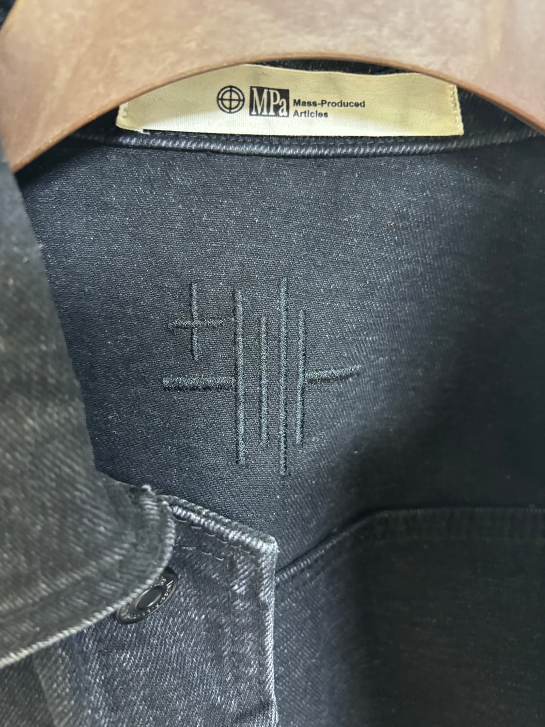 [S] Plasticproduct 트러커 자켓 블랙 상품이미지4