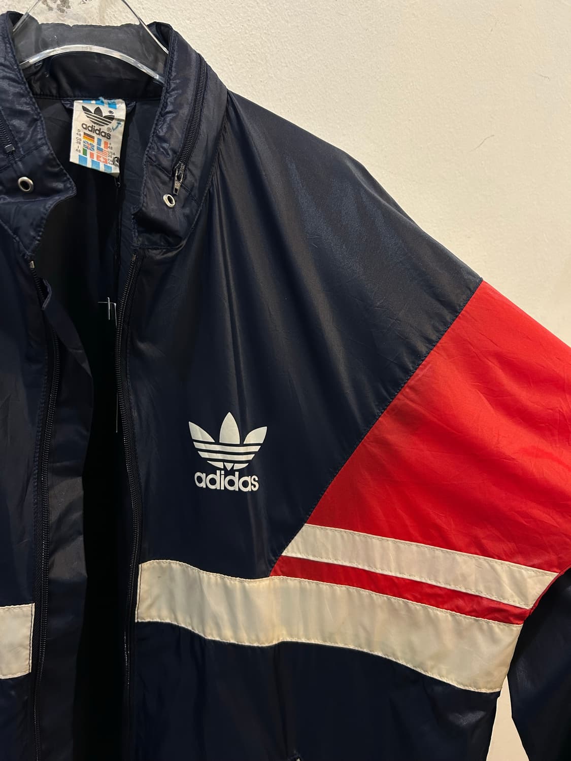 Adidas Vintage Trefoil Nylon Jacket 상품이미지2