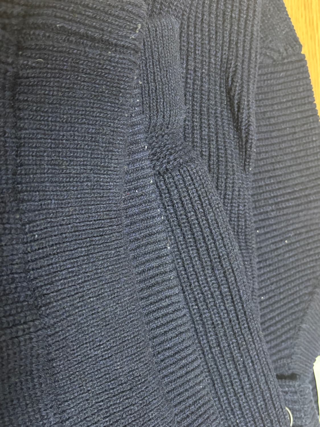 에스피오나지 헤비웨이트 가디건 네이비 M 상품이미지4