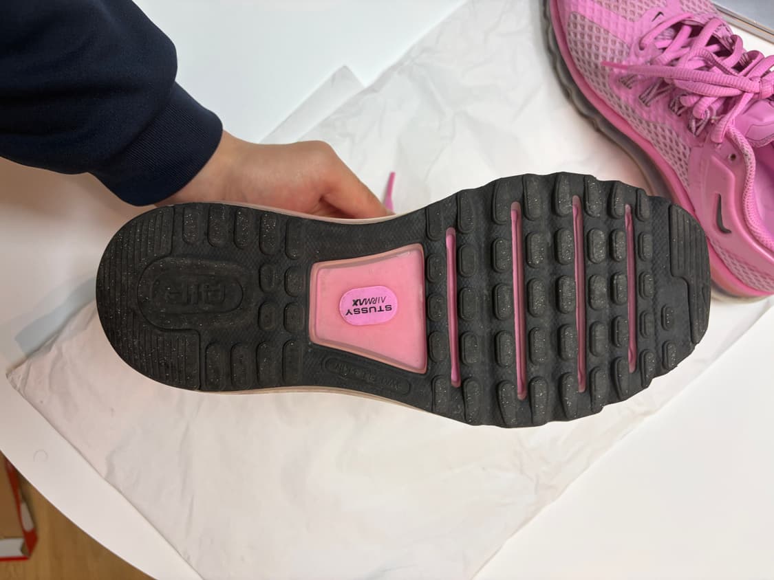 나이키 스투시 에어맥스 핑크 255 상품이미지5