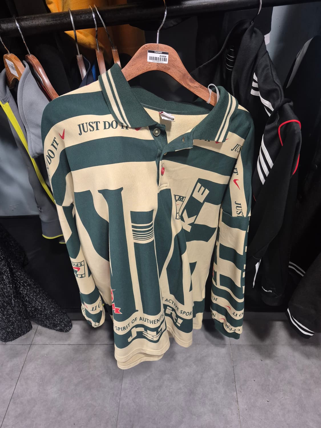 (XL) 나이키 x CPFM 롱슬리브 폴로 티셔츠 상품이미지1