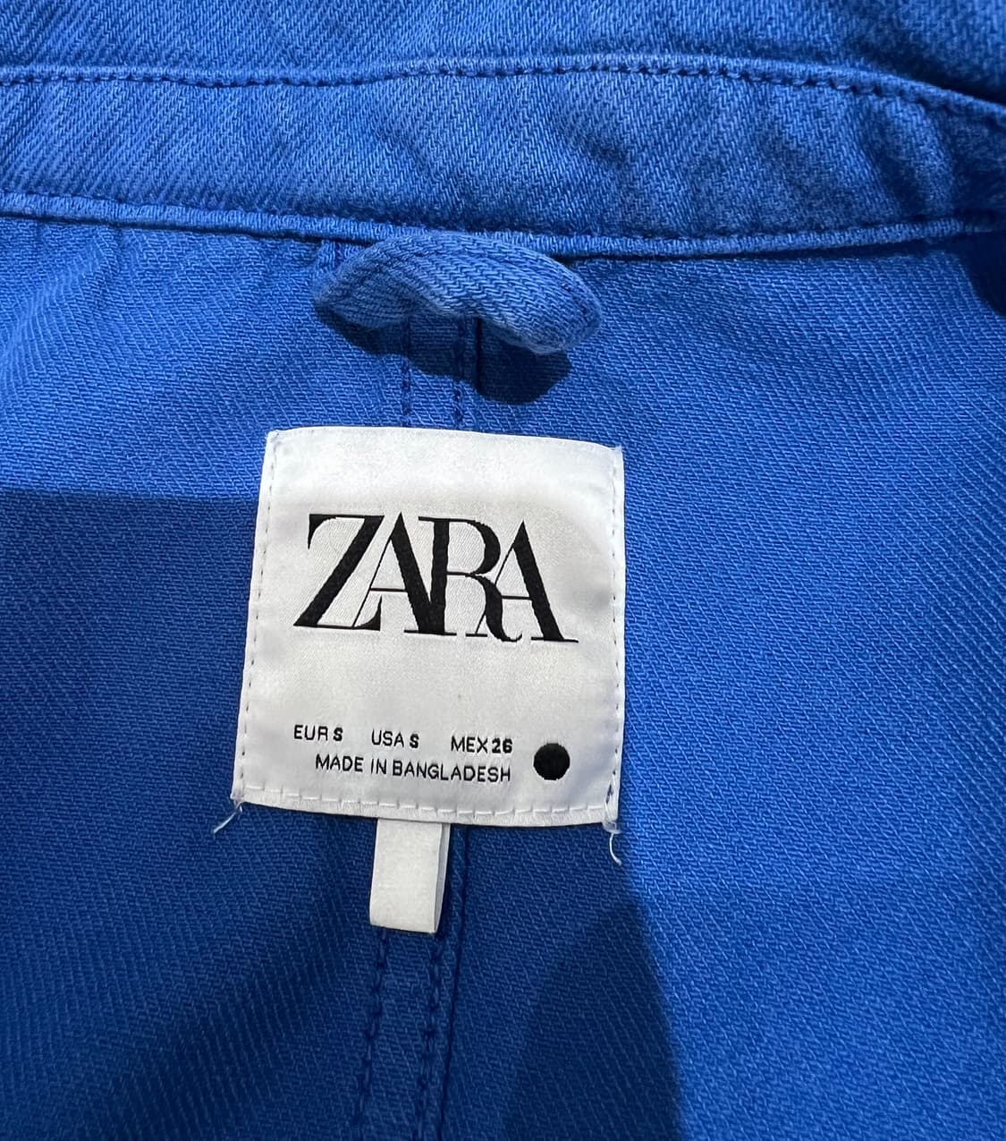 Zara 자라 블루자켓 S 상품이미지8