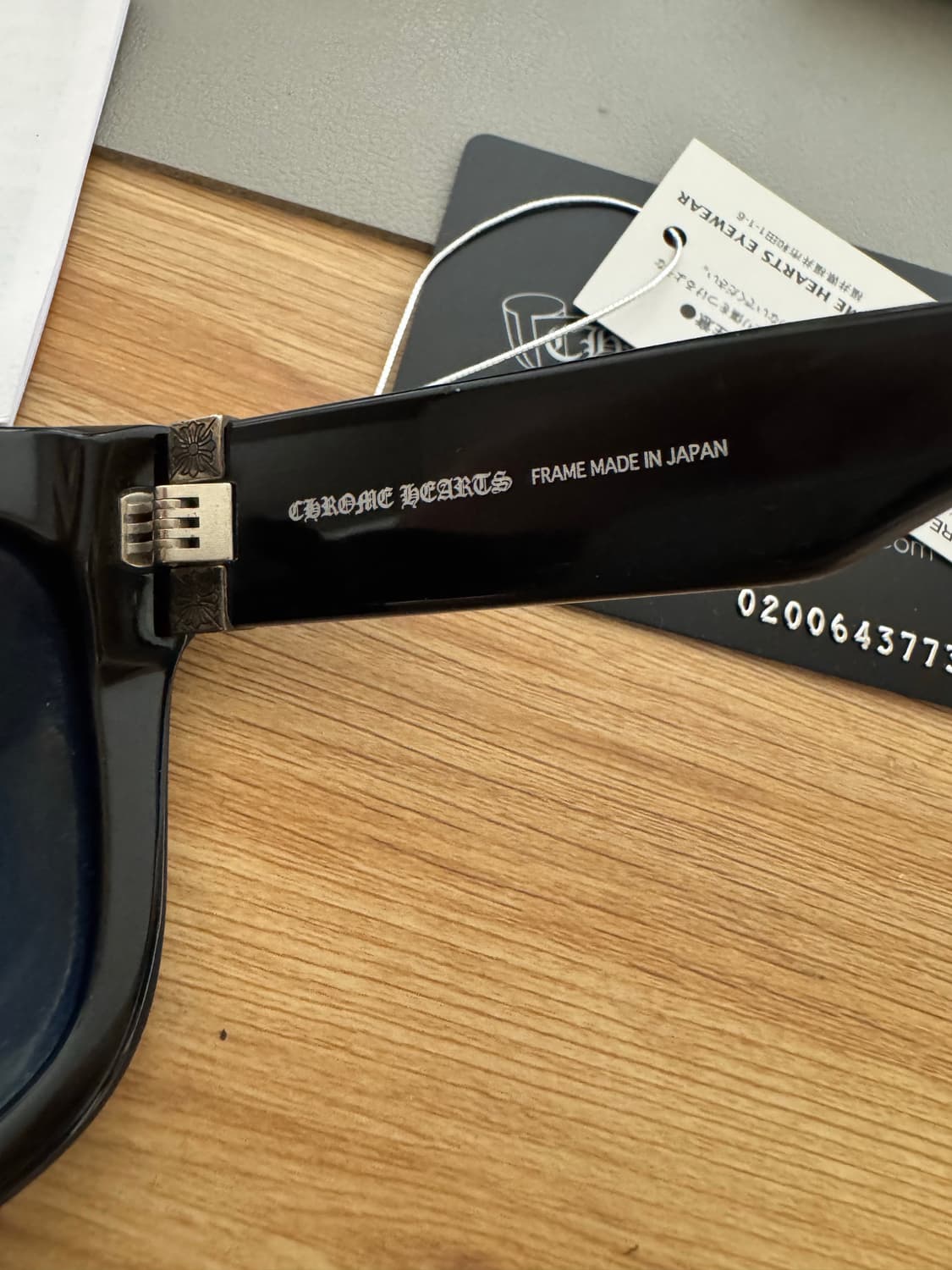 크롬하츠 SLHORE 블랙 선글라스 상품이미지5