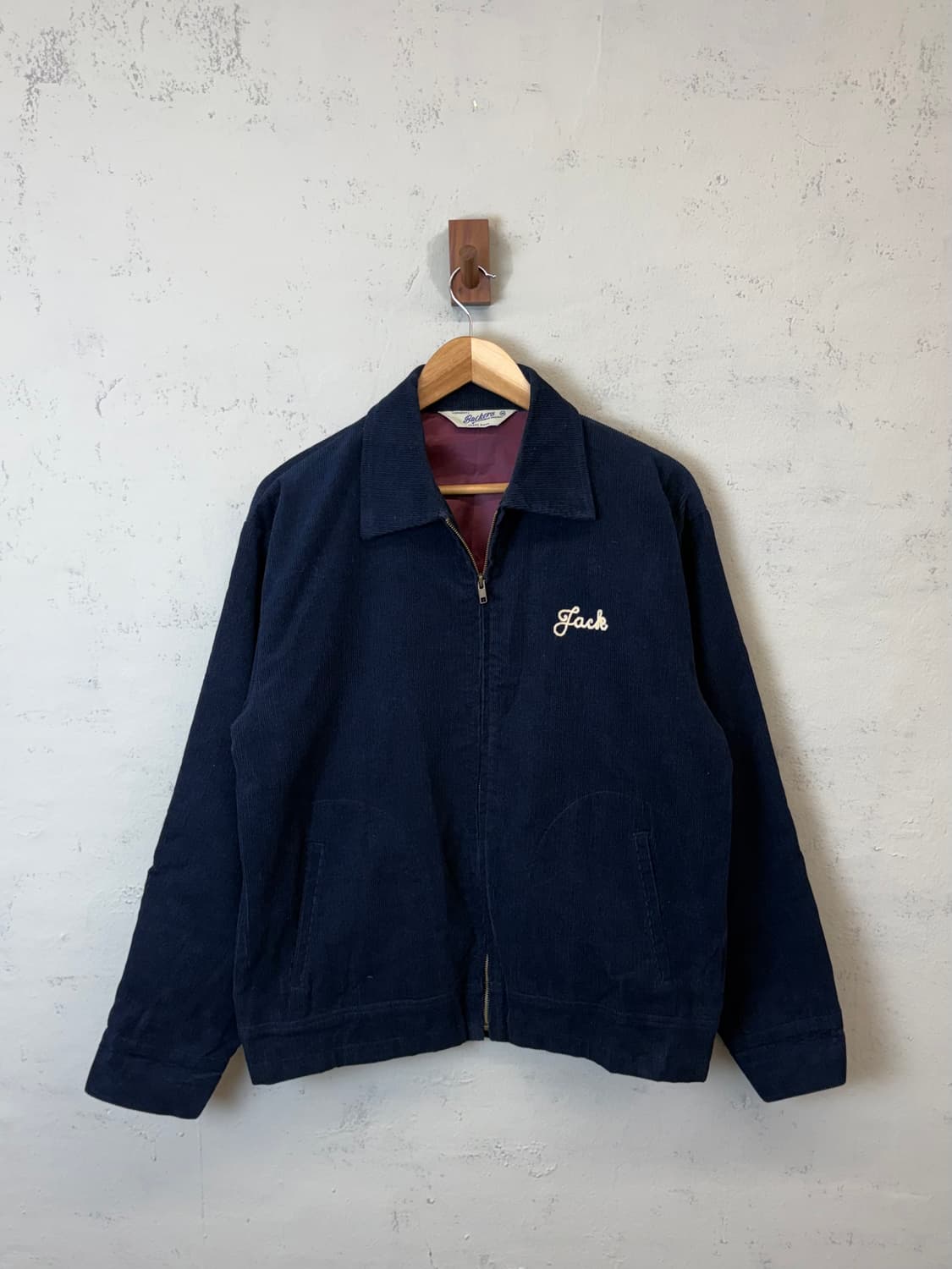 Backers 체인스티치 코듀로이 블루종 자켓 상품이미지2