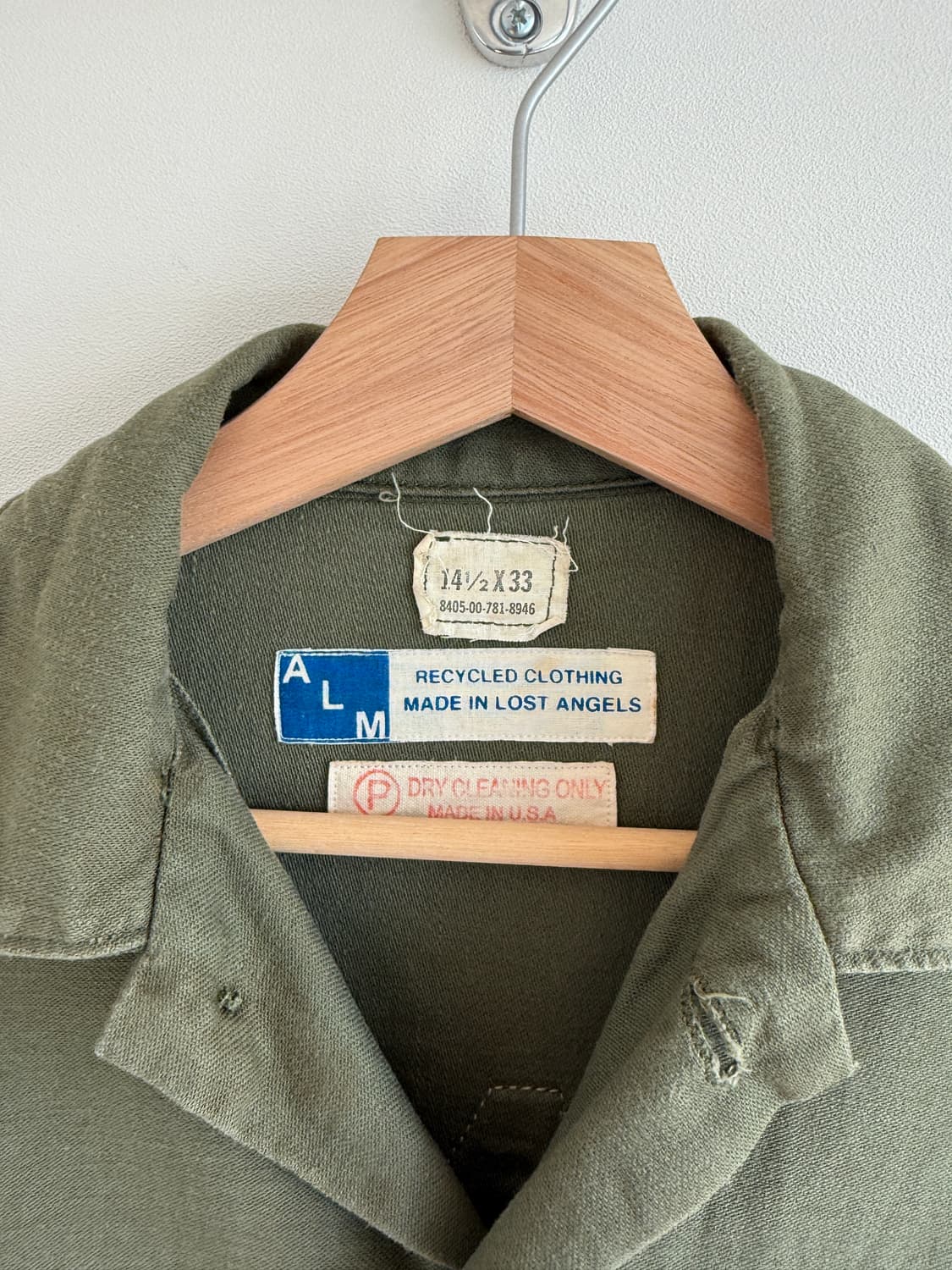 ALM MADE IN U.S.A 리메이크 미군 셔츠 상품이미지8