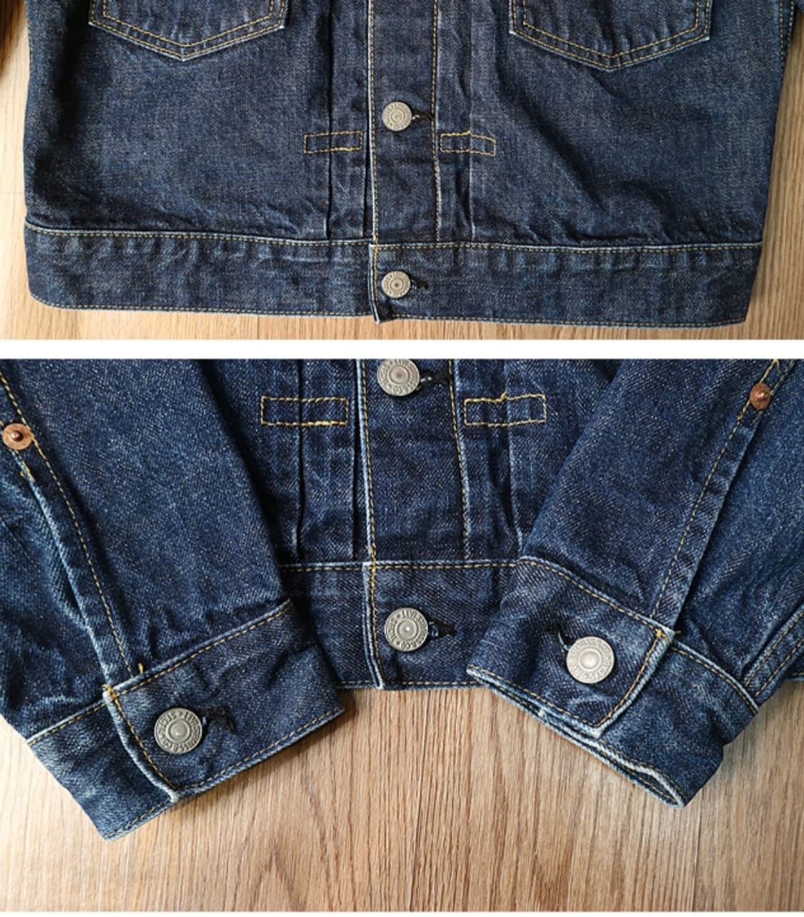 90s LVC 리바이스 71507XX 빅E 빈티지 셀비지 2세대 데님36 상품이미지5