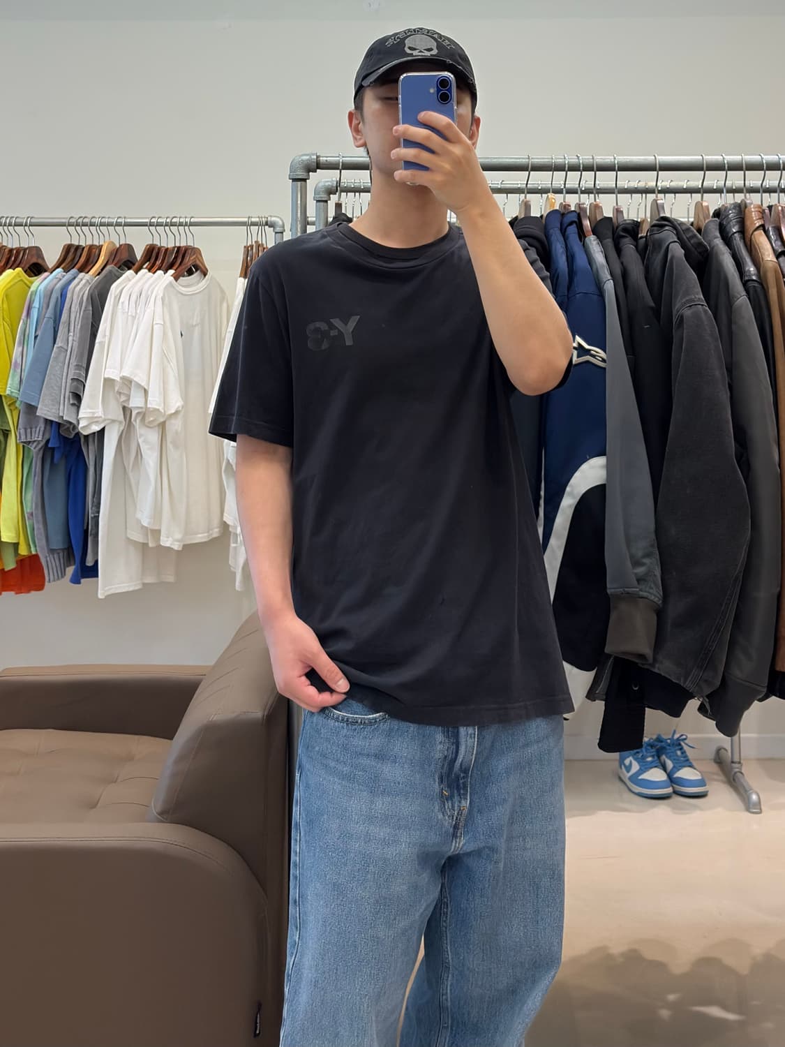 Y-3 로고 숏슬리브 티셔츠 상품이미지4