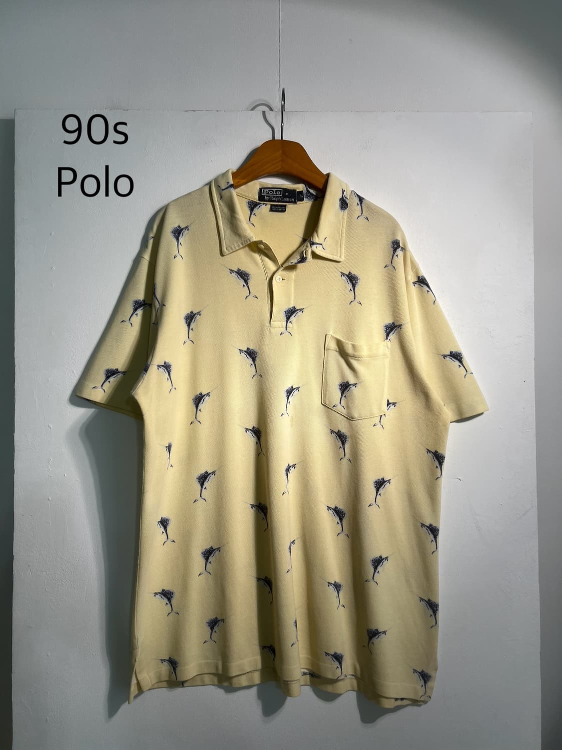 90s Polo sailfish 폴로 랄프로렌 카라티 L 상품이미지4