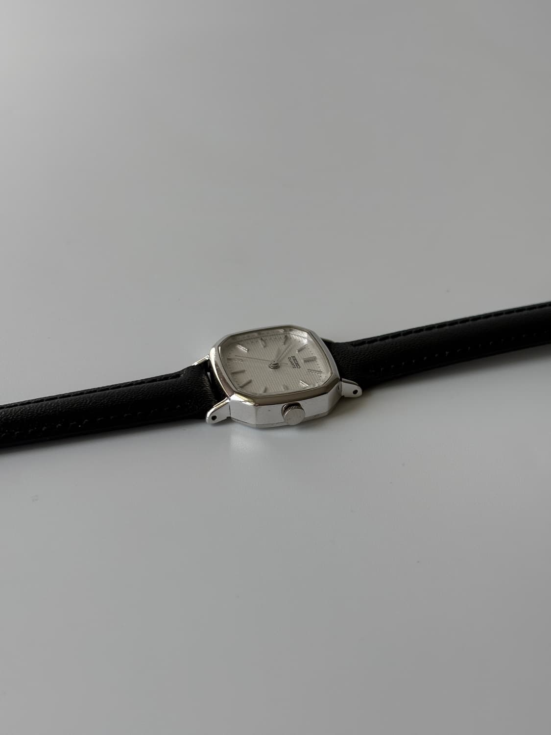 1980s Silver Square Ladies Quartz 상품이미지4