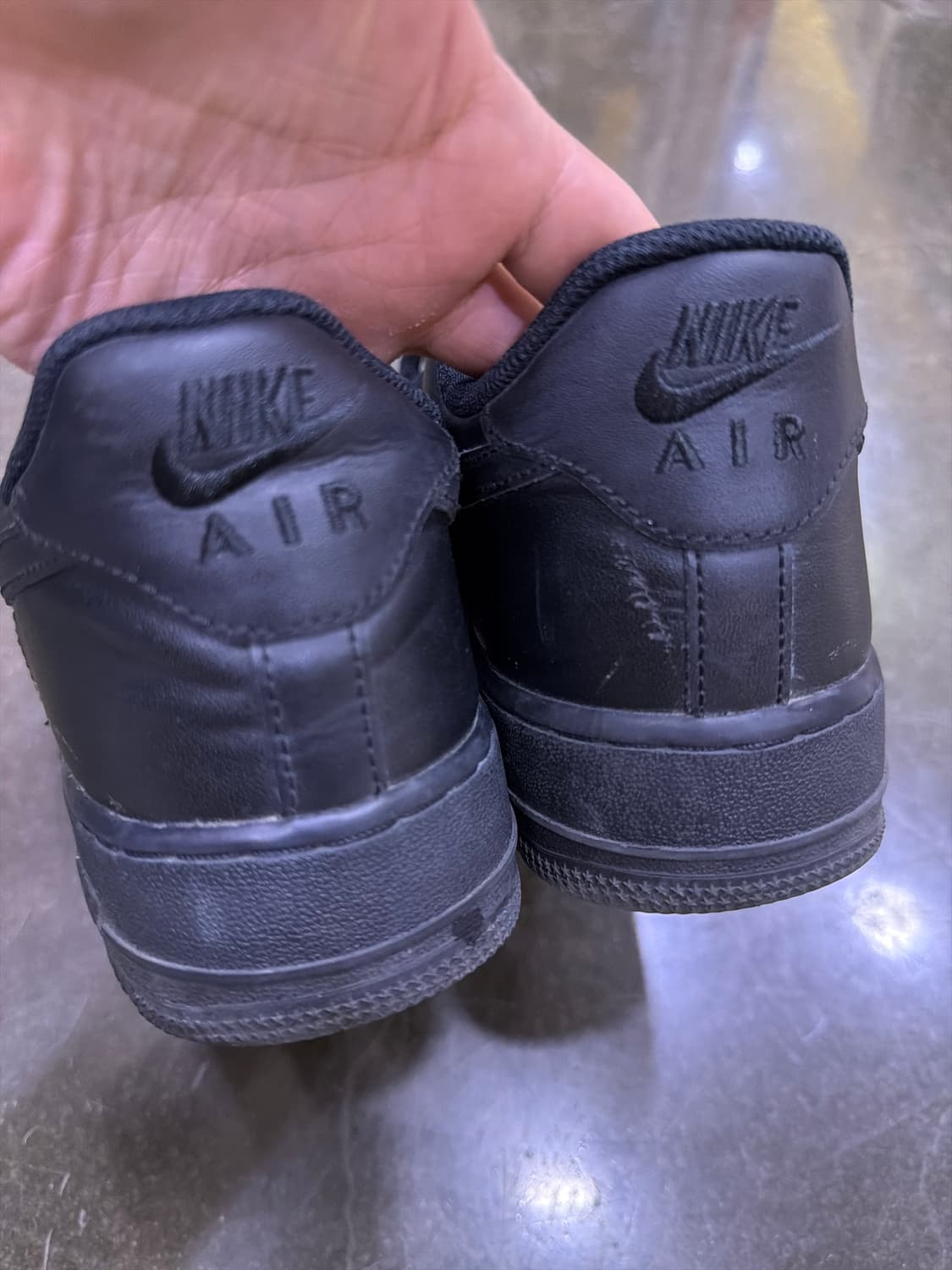나이키 에어포스 1 07 트리플블랙 로우 270 상품이미지6