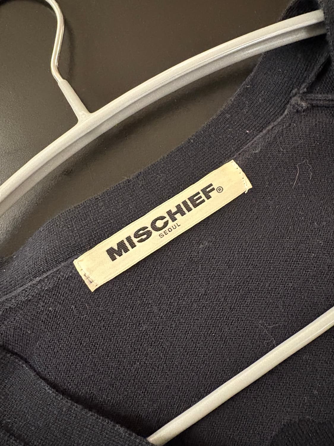 미스치프 브이넥 가디건 상품이미지3