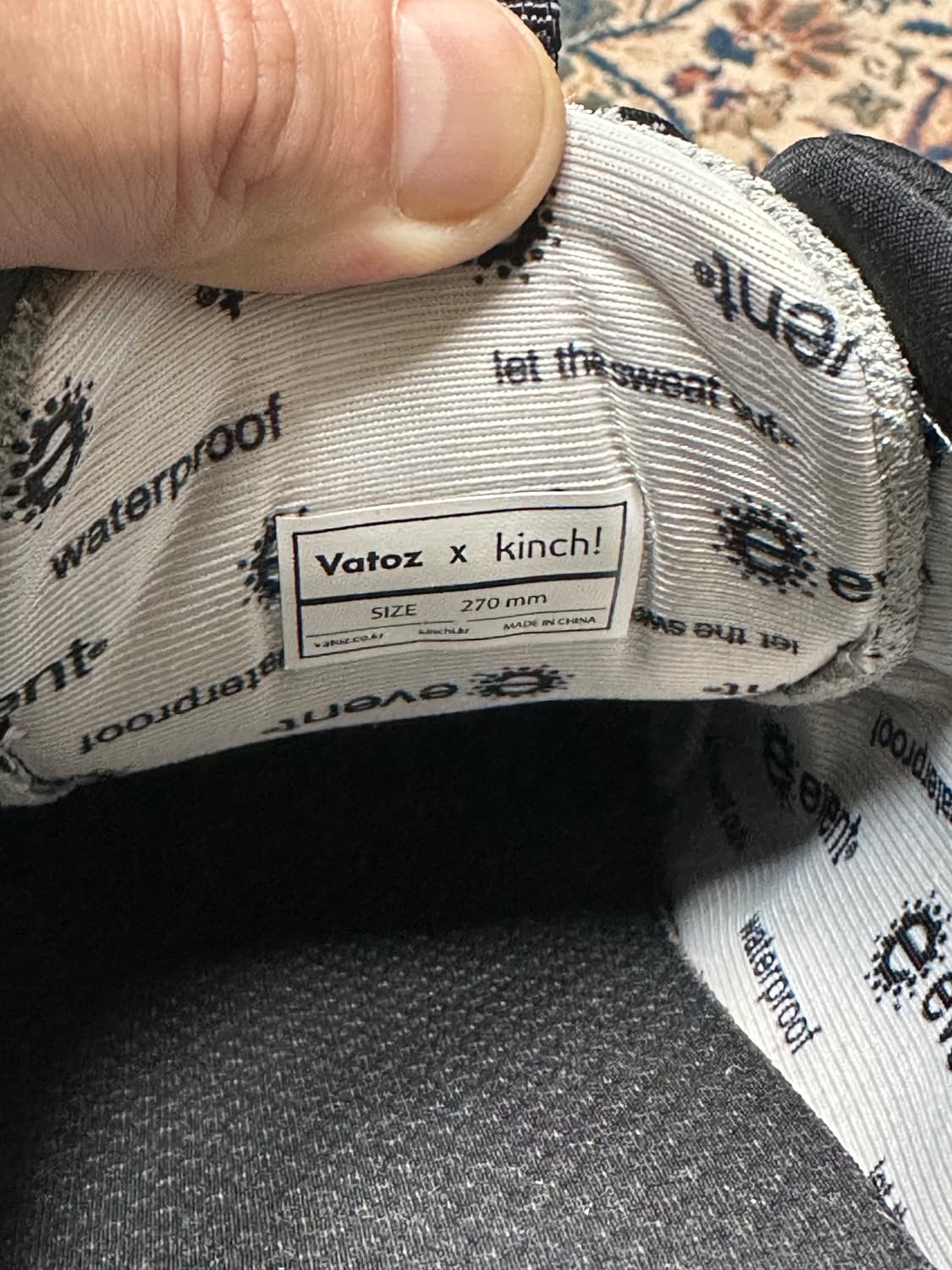 킨치 x 바토즈 Zig 지그 그레이 270(280) 상품이미지6