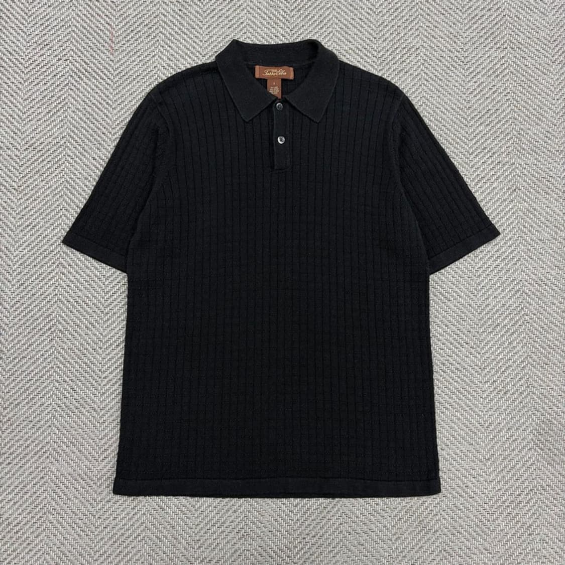 Tasso Elba 린넨 피케 티셔츠 v3073 상품이미지1