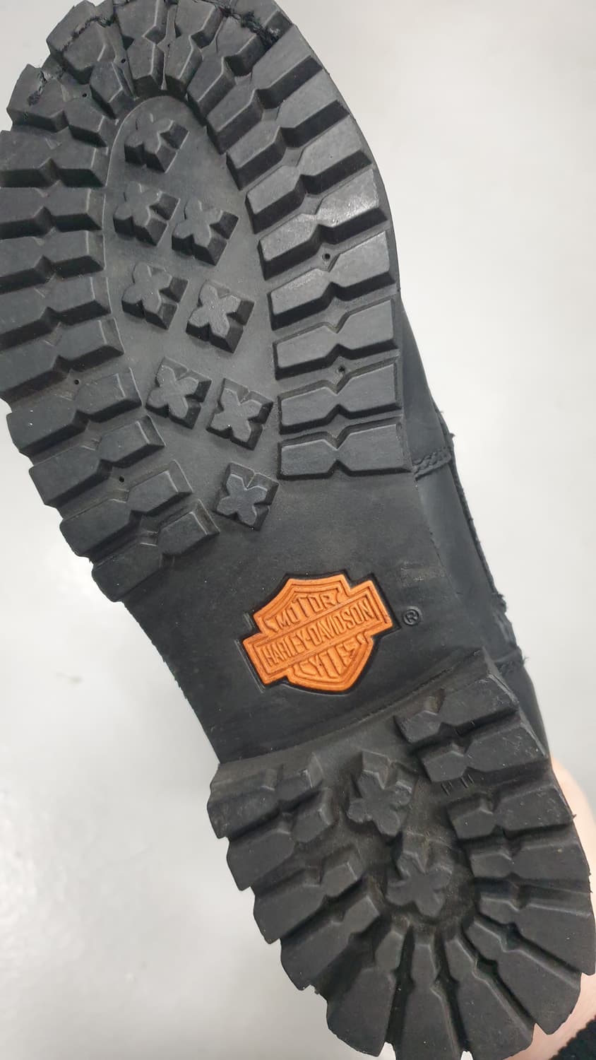 할리데이비슨 블랙 롱 부츠 레이스업 상품이미지4