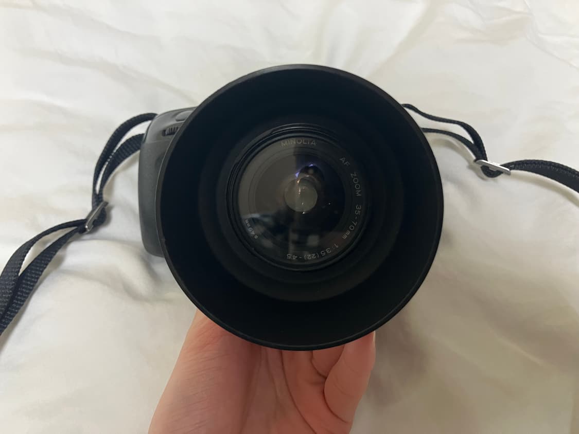 미놀타 필름카메라  Minolta Alpha 303si + 렌즈 상품이미지5