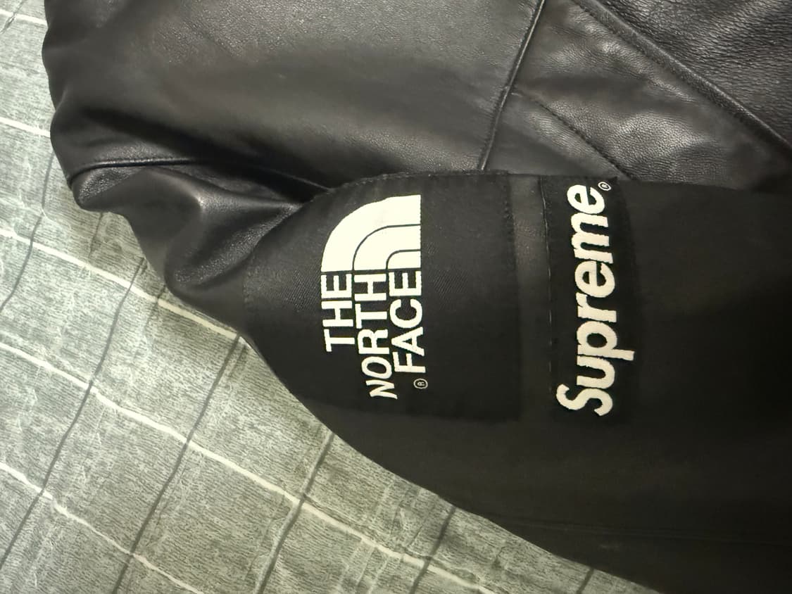 슈프림 x 노스페이스 마운틴 레더 자켓 XL S급 상품이미지2