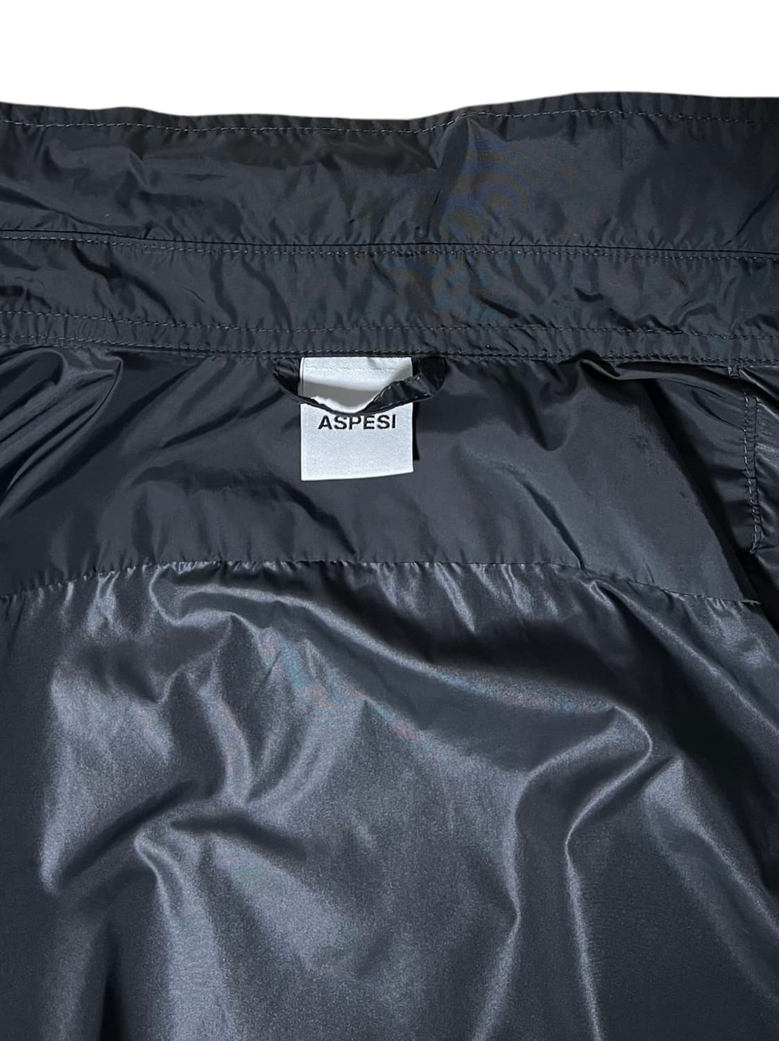 아스페시 바람막이 셔츠 쟈켓  블랙 상품이미지7