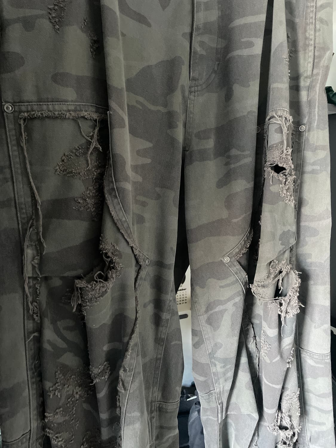 Etce 디스트로이 팬츠 L 상품이미지1