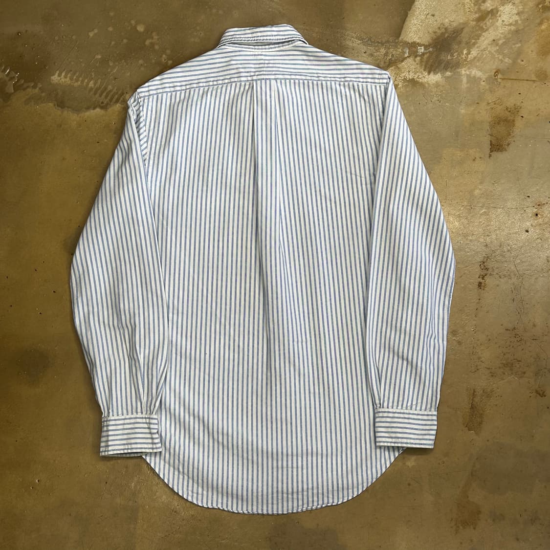 XS 폴로랄프로렌 스카이블루 스트라이프 셔츠 상품이미지3