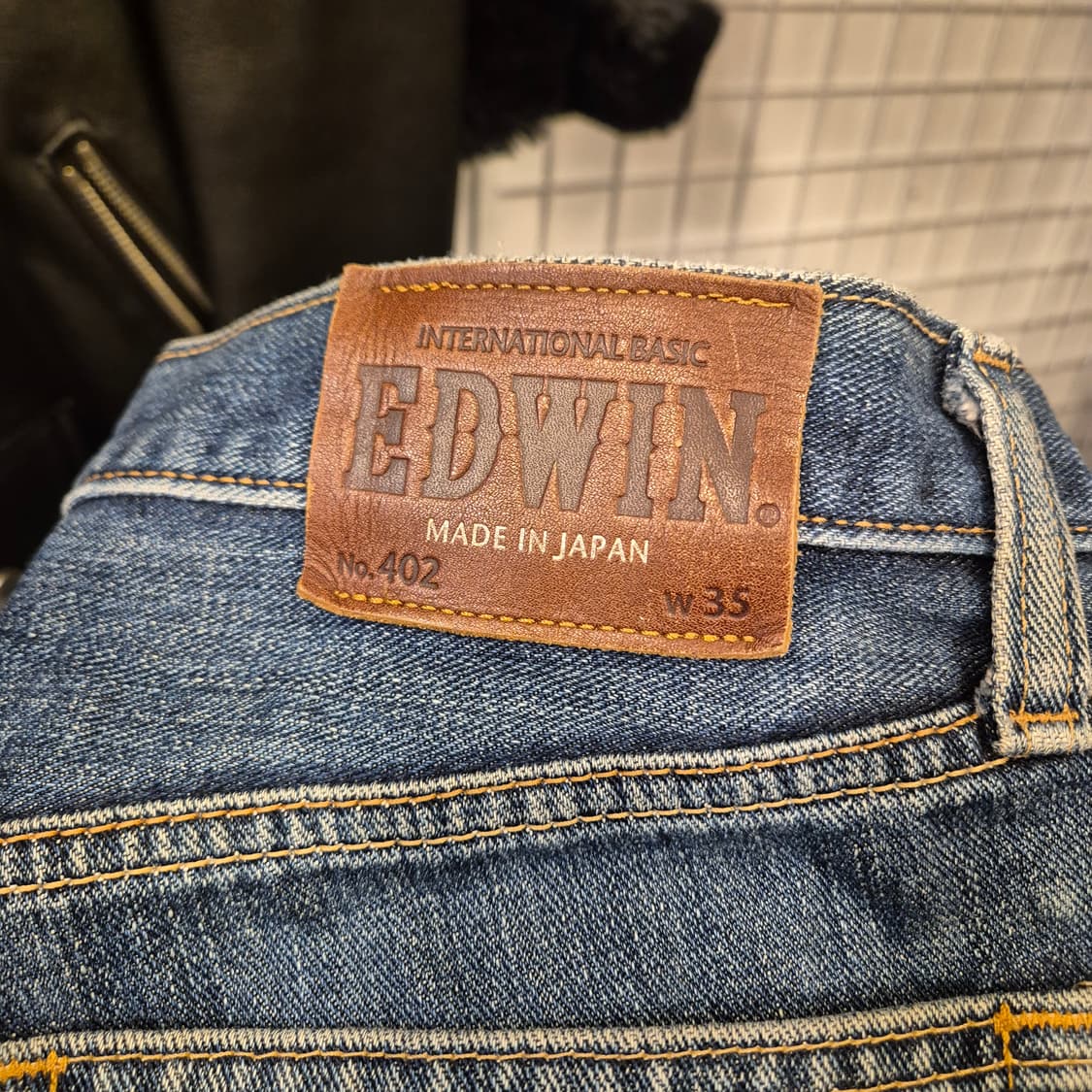 34~35인치 에드윈 JAPAN 402 워싱청바지  상품이미지3