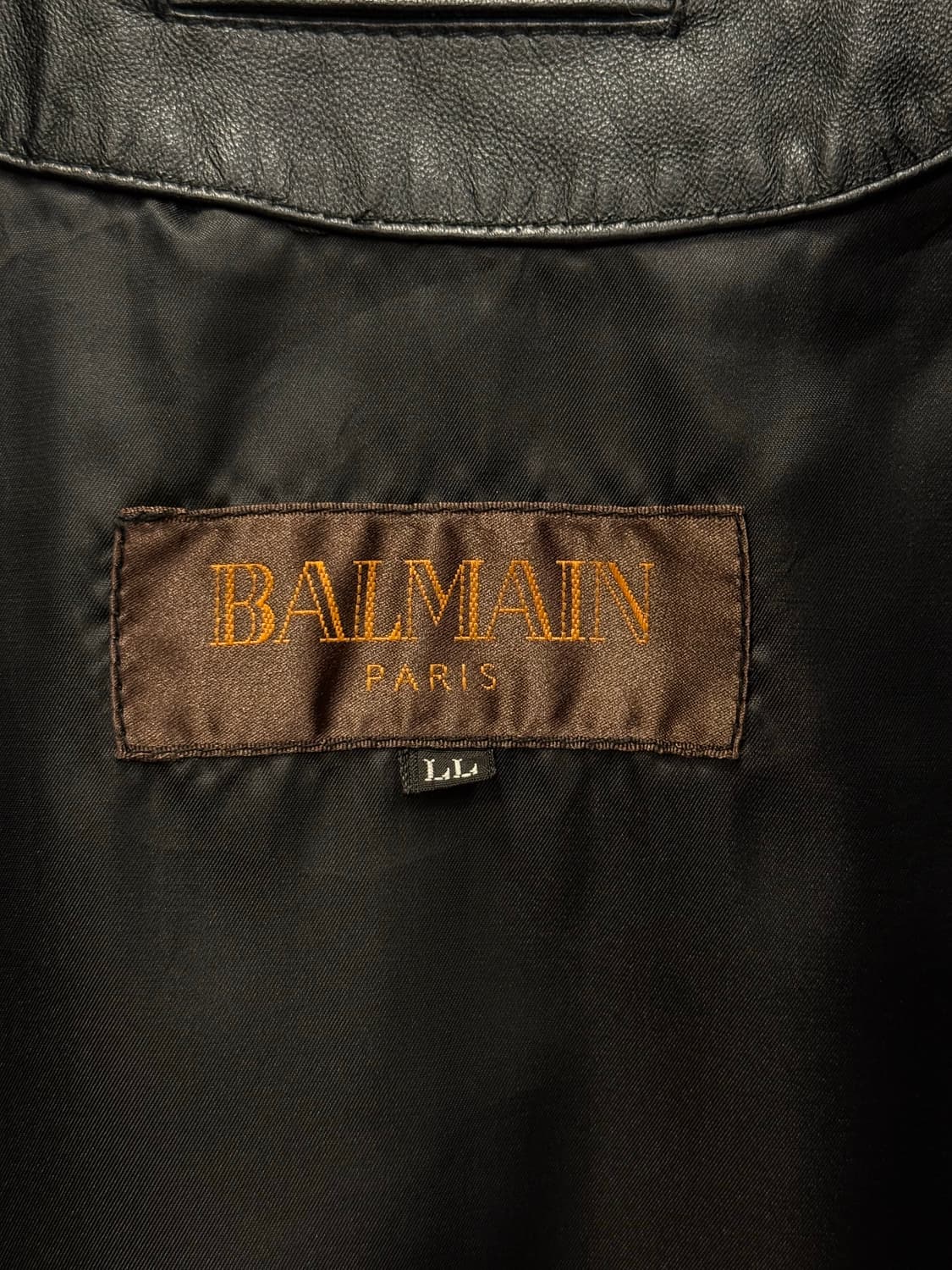 (LL) Balmain 발망 Paris Vintage Leather C 상품이미지8