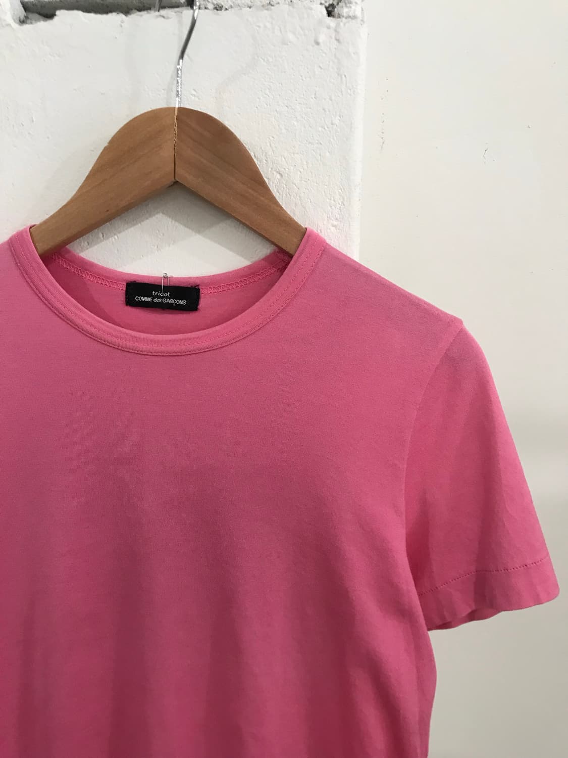 트리콧 꼼데가르송 패치 반팔  상품이미지5