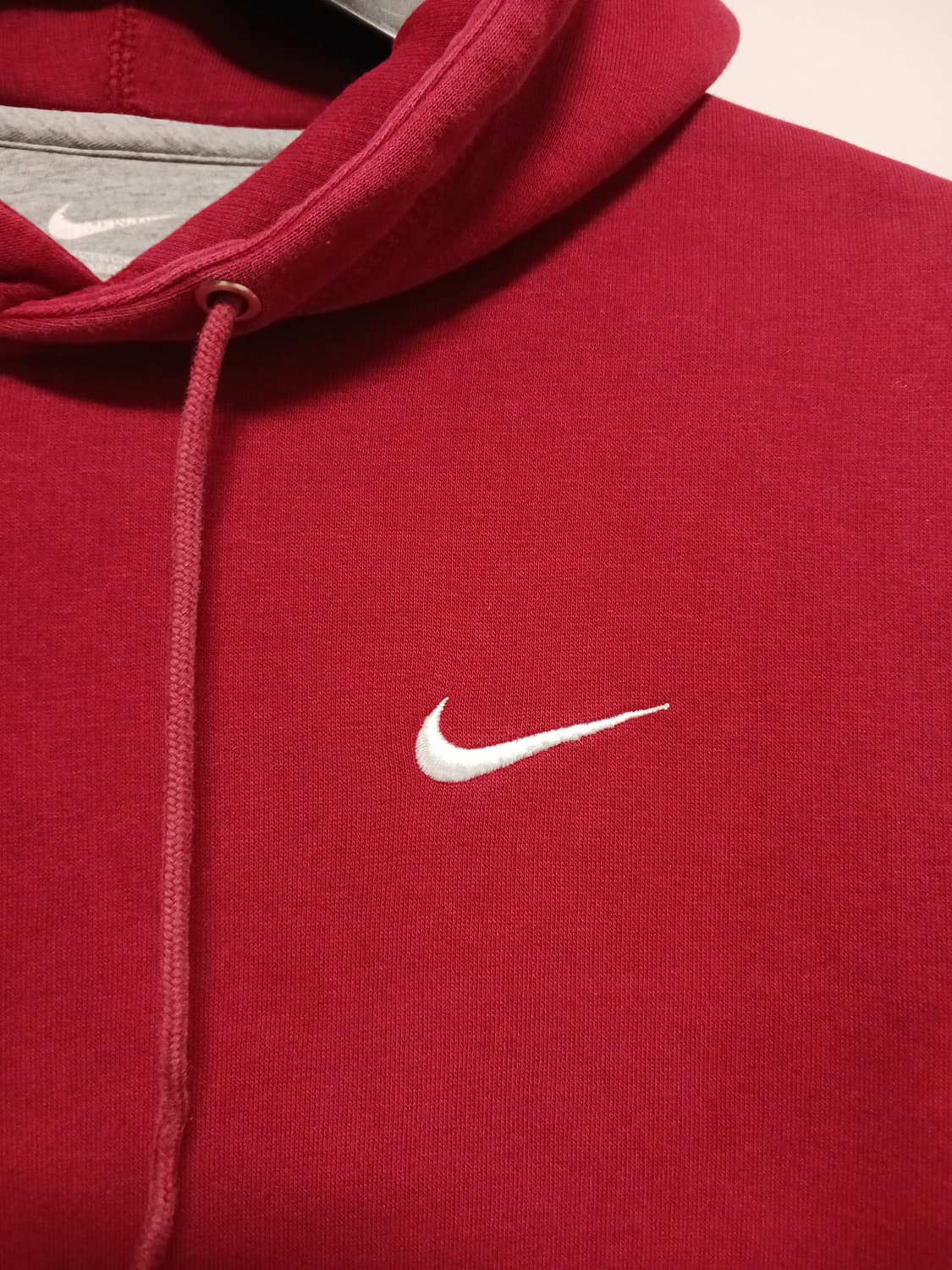 나이키 스우시 기모 후드 티셔츠 상품이미지2