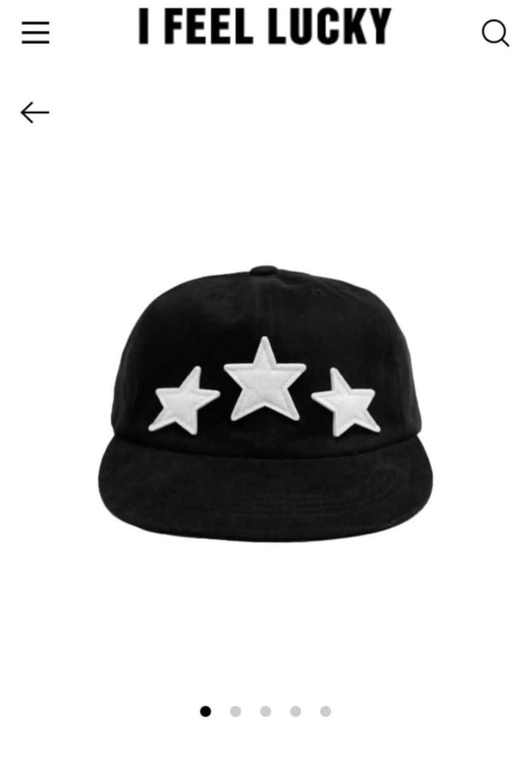 아이필럭키 모자 상품이미지1