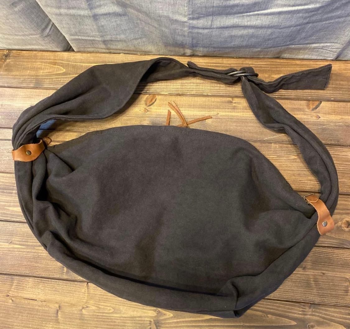 캐피탈 No.6 캔버스 스너프킨 스몰백 블랙 상품이미지3