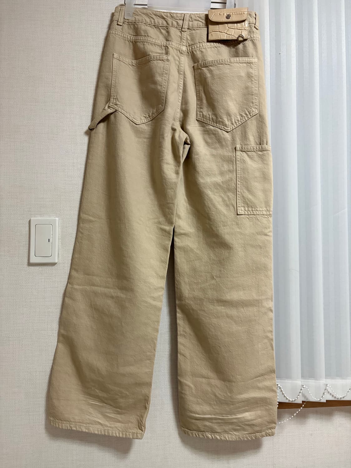 Saks potts 삭스파츠 salma denim beige S size 상품이미지5