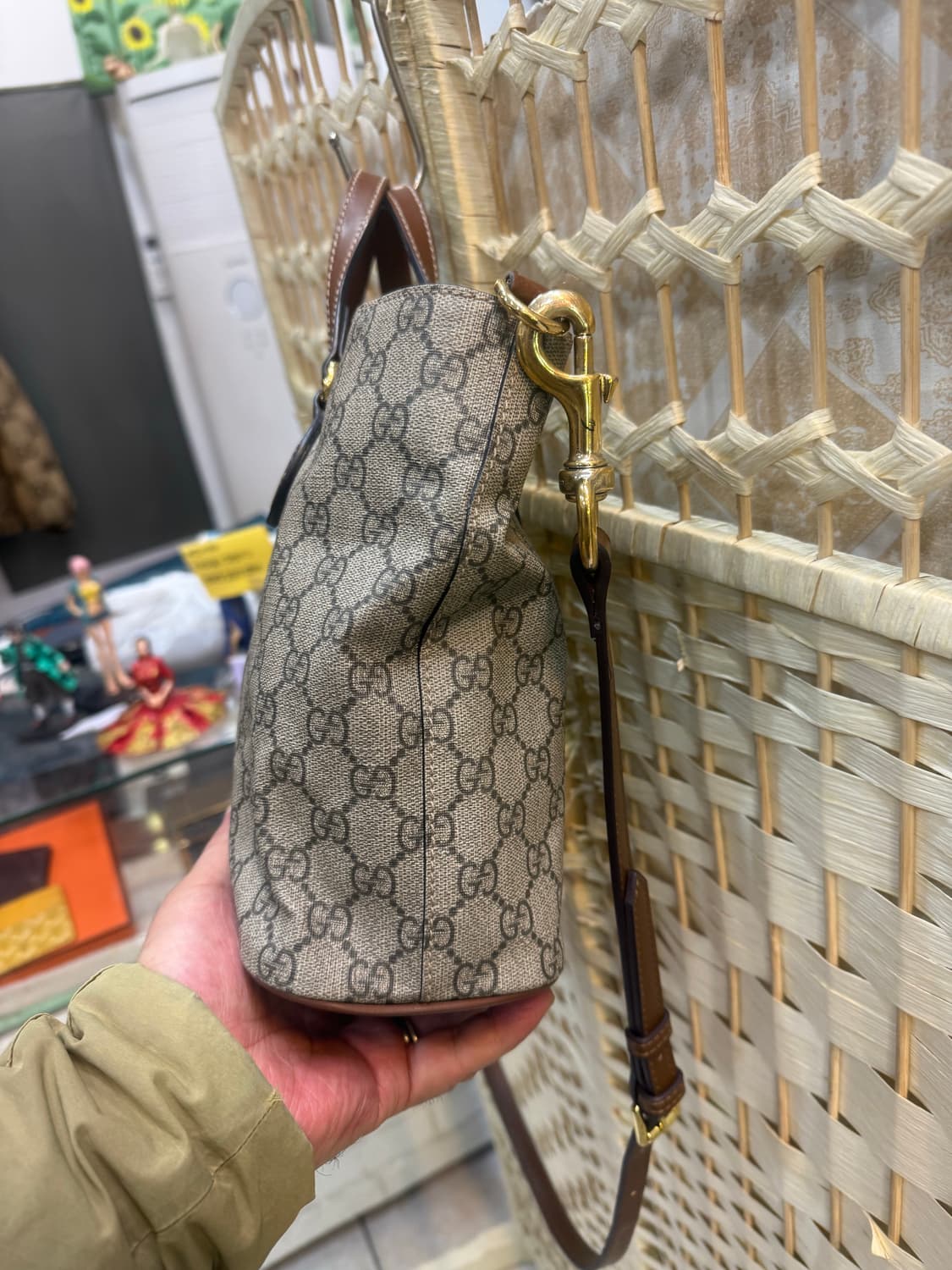 정품 구찌 GG 수프림 에덴 2way백 팝니다 상품이미지2