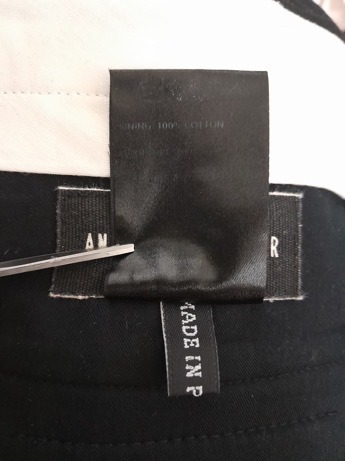 앤드뮐미스터 블랙 울슬랙스 S/30"~31" 상품이미지8