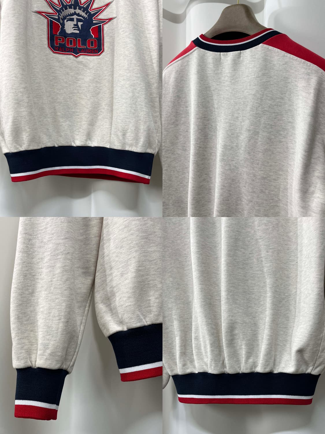 90's 폴로 랄프로렌 usa 패트리어트 스타디움 스웻셔츠 맨투맨 상품이미지5