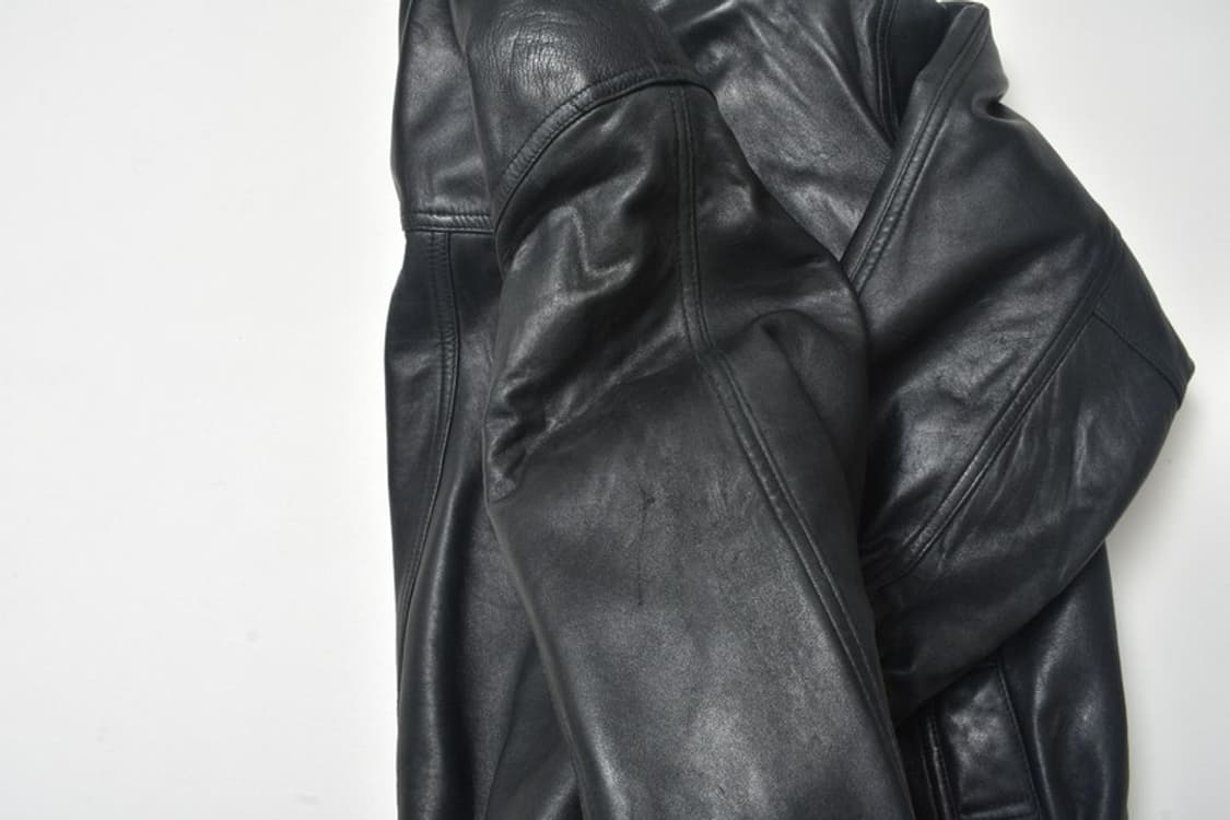 90S 양가죽 블루종 자켓 항공점퍼 95 상품이미지9