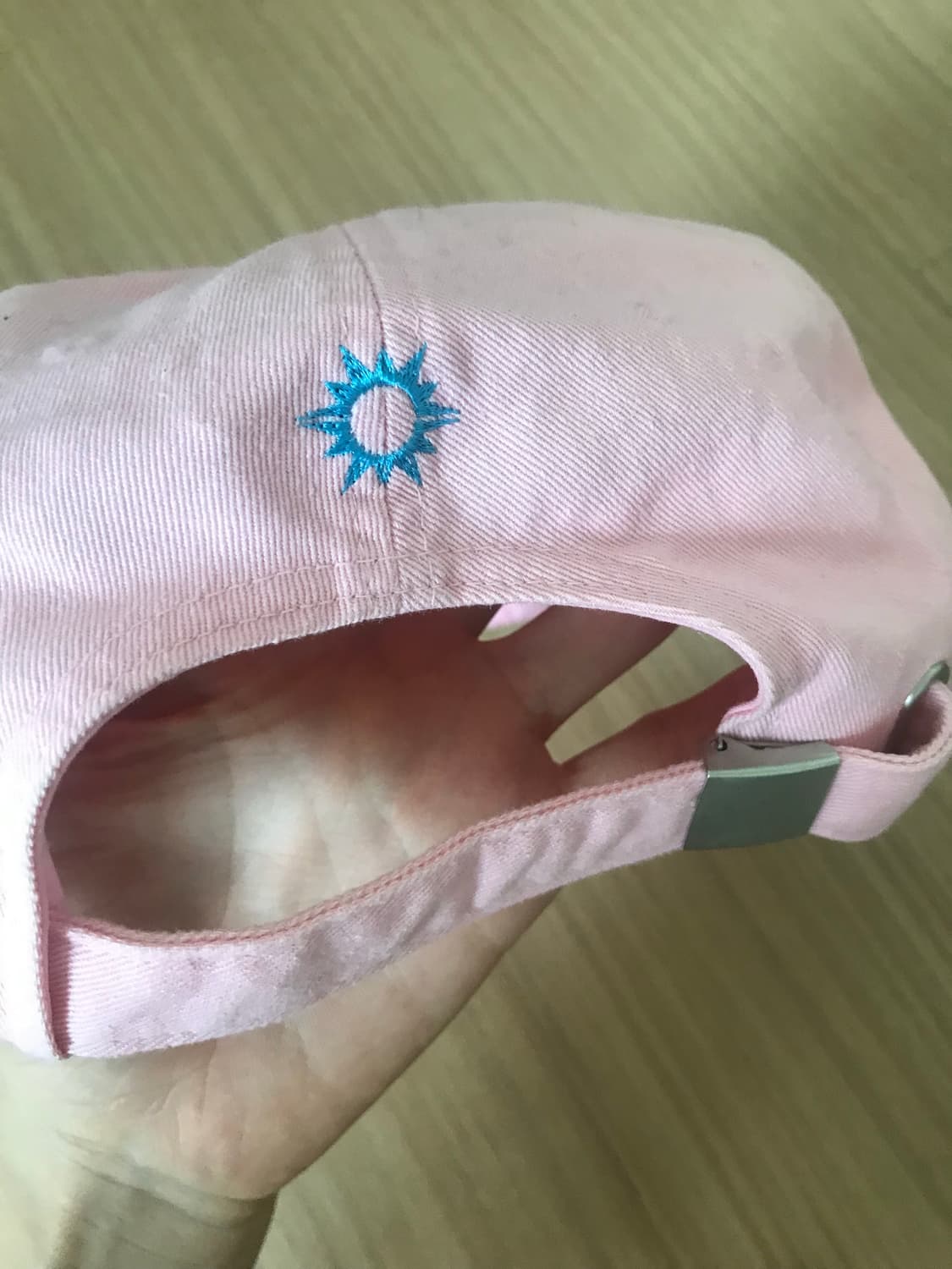 헬로선라이즈 볼캡 핑크 상품이미지4
