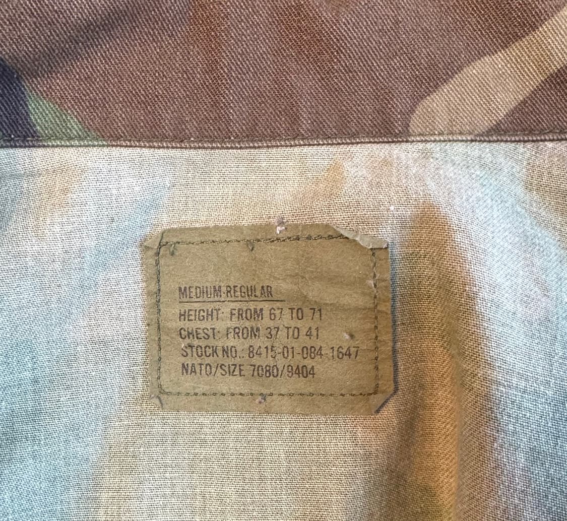 빈티지 밀리터리 오리지널 미군 BDU 셔츠 M~L (592) 상품이미지3