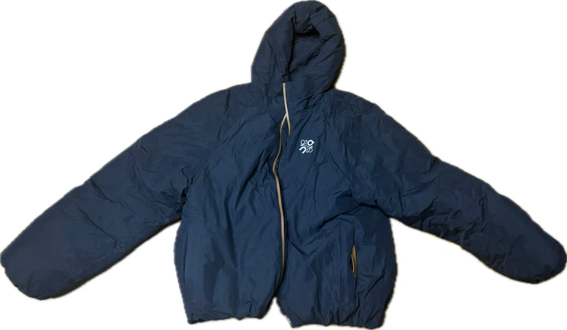 [남자 S] 로에베X온러닝 테크니컬 쉘 패딩 자켓 블랙 상품이미지1