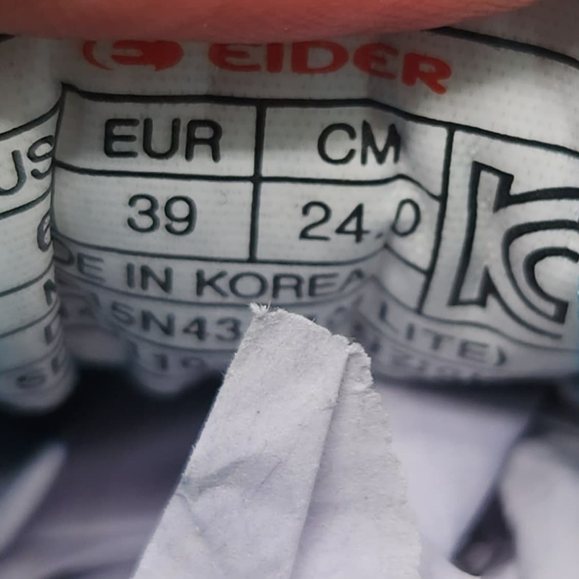 아이더 여성 운동화 240 상품이미지6