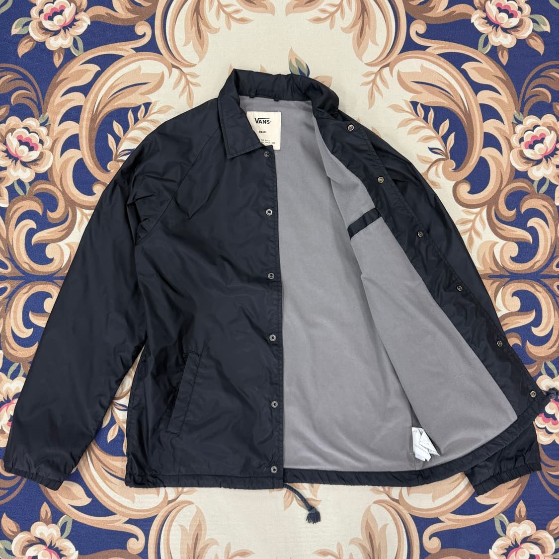 (S)반스 VANS 그래픽 코치자켓(블랙) 상품이미지3