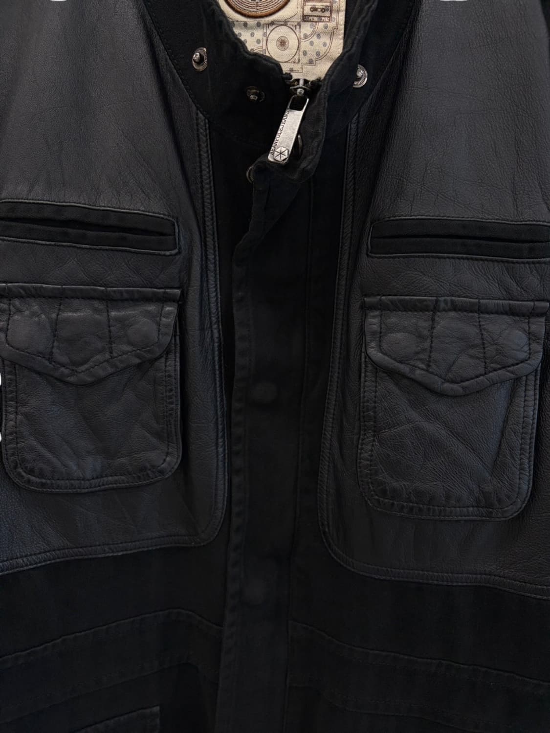 빈폴 코튼 레더자켓 (XL) 상품이미지5