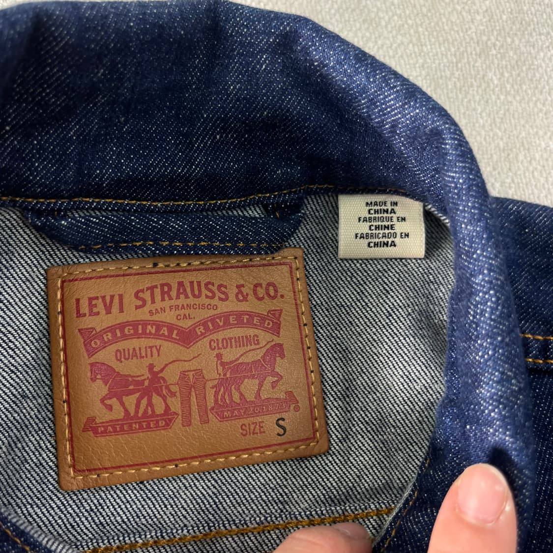 W 95 리바이스 제팬 3세대 데님 트러커 자켓 상품이미지4