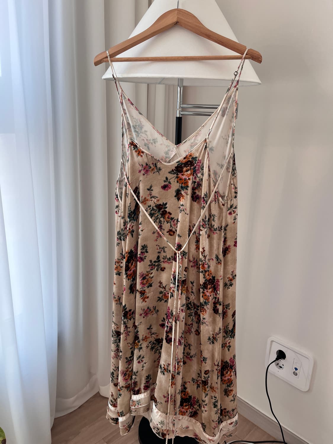 R13 플라워 벨벳 드레스 상품이미지2