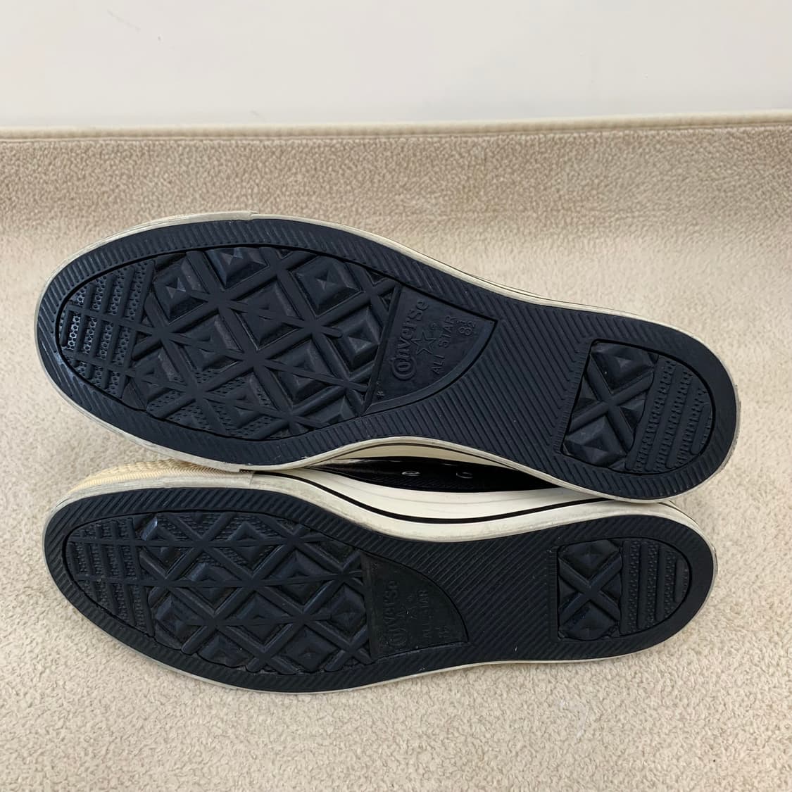 컨버스 올스타 하이 백지퍼(270/블랙) 스니커즈 캔버스화 남자운동화 상품이미지9