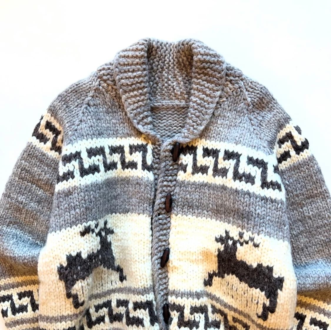 90's 핸드메이드 더플 코위찬 상품이미지1