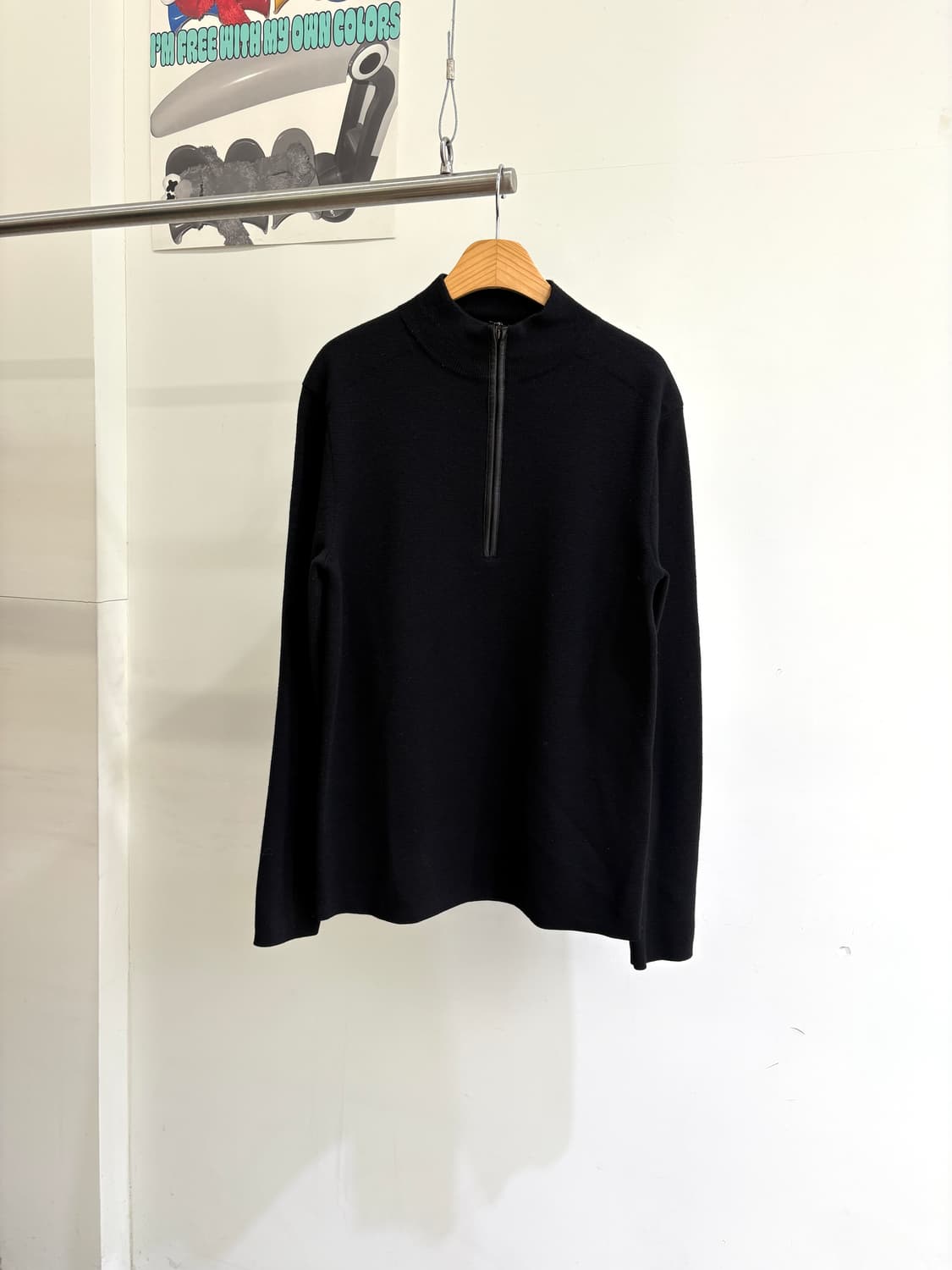 THEORY 반집업니트 상품이미지1