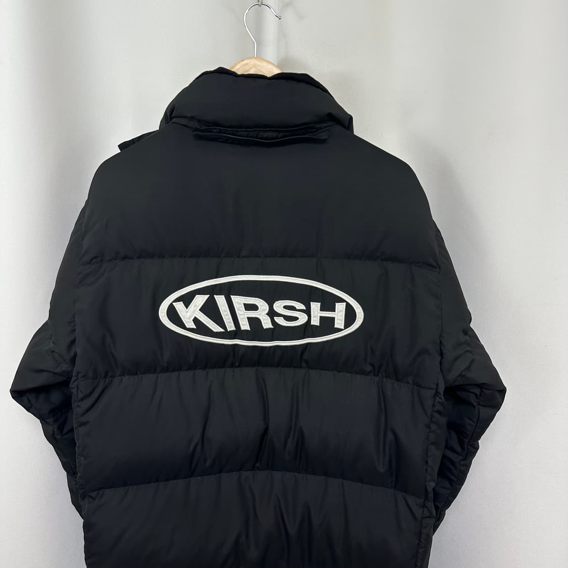  키르시 남자 덕다운 롱패딩 점퍼 검정 (1) 상품이미지5