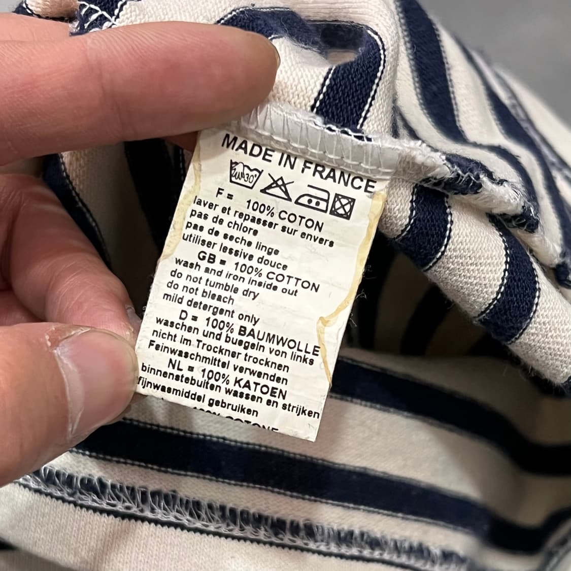  오르치발 스트라이프 티셔츠 y14465 상품이미지7