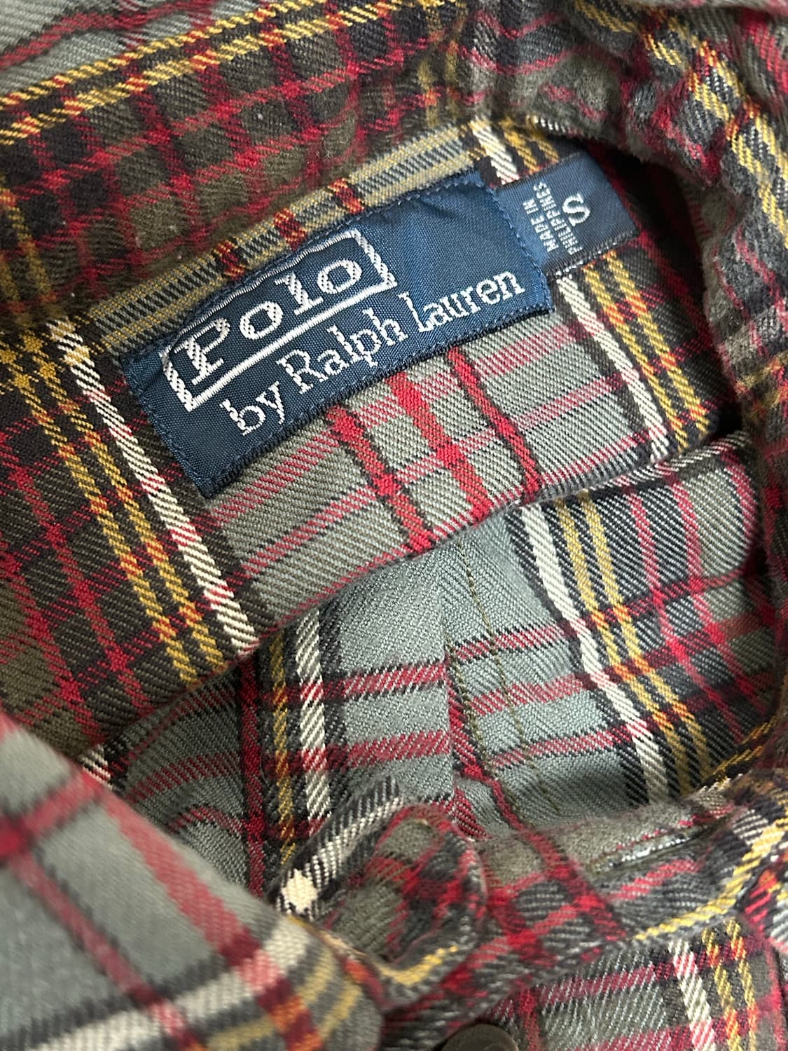 90s 폴로 랄프로렌 헌팅 플라넬 셔츠 상품이미지6