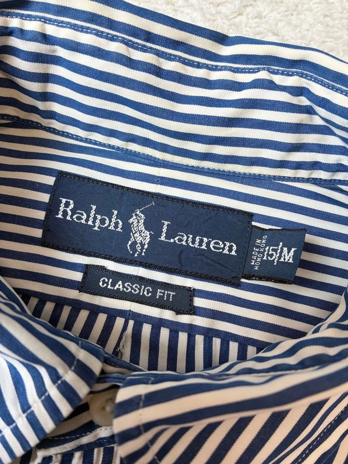 폴로 랄프로렌 시티보이룩 스트라이프 포니 로고 셔츠 PN7451 상품이미지7
