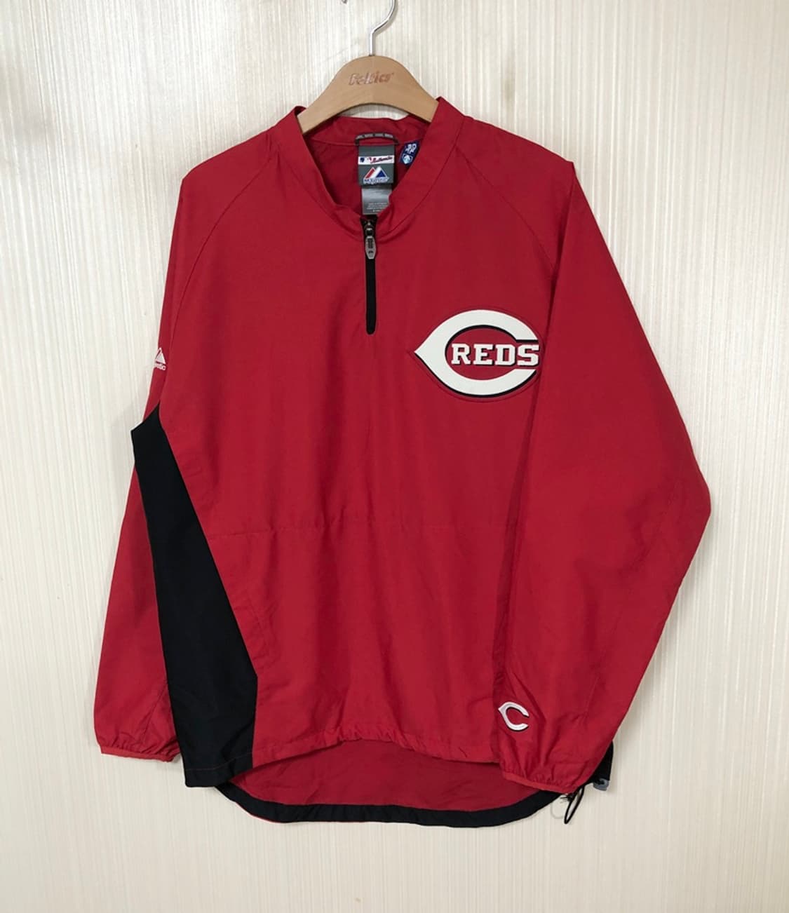 MLB 마제스틱 신시티네레즈 어센틱바람막이/웜업풀오버 S 상품이미지1